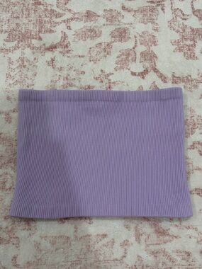 Free People Lavender Ribbed Tube Top